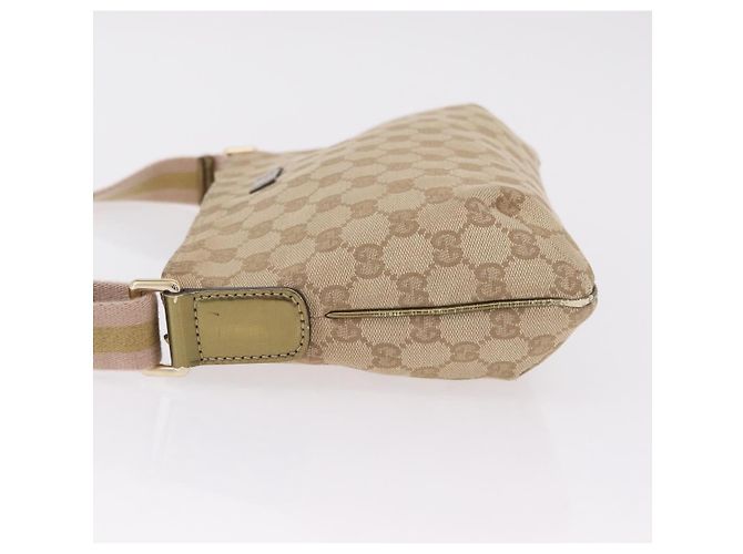 Borsa Messenger Gucci Web Strap GG Coated Canvas Large - vista 4