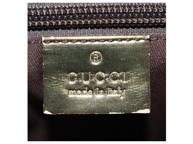 Borsa Messenger Gucci Web Strap GG Coated Canvas Large - vista 6
