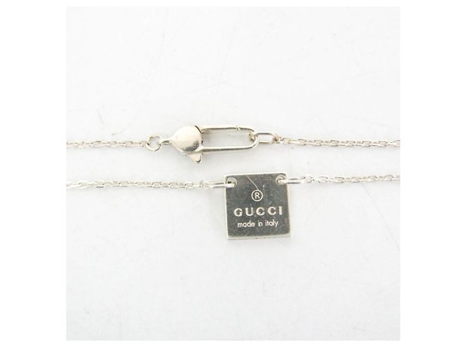 Placca Logo Gucci in Argento Sterling - vista 4