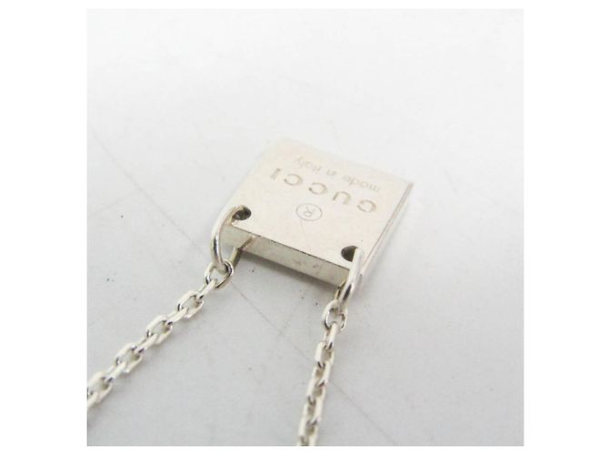 Placca Logo Gucci in Argento Sterling - vista 5