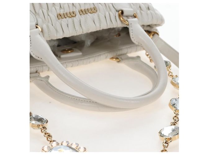 Miu Miu Crystal Convertible Matelasse Leather Medium - Ansicht 7