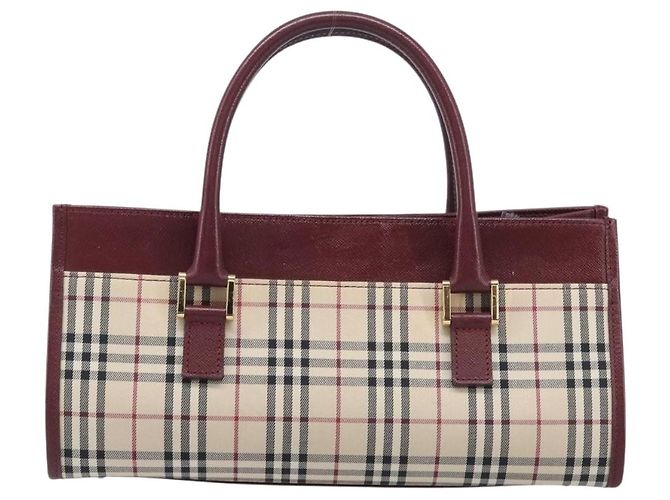 Burberry Nova Check Nova Check Canvas and Leather - view 2