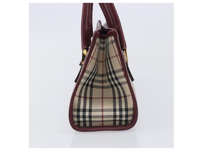 Burberry Nova Check Nova Check Canvas and Leather - view 4