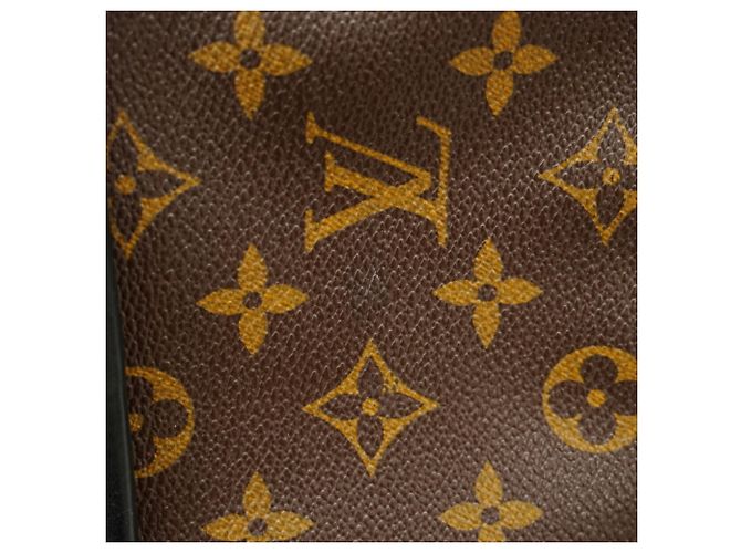 Borsa a tracolla Louis Vuitton Monogram Macassar Bass MM - vista 10