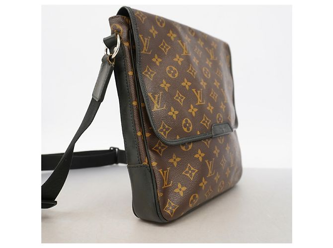 Borsa a tracolla Louis Vuitton Monogram Macassar Bass MM - vista 2