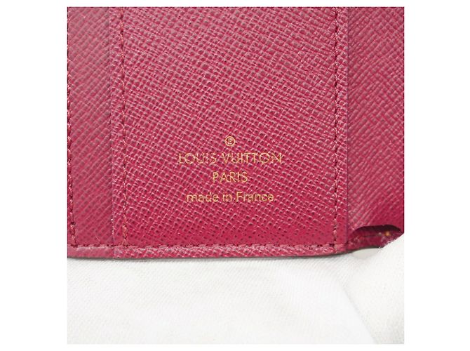 Louis Vuitton Tri-fold Wallet in Brown and Fuchsia - view 5