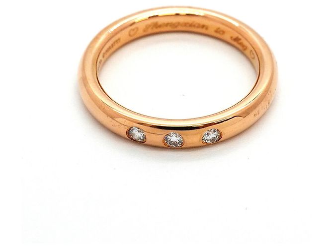 Autre Marque Anillo banda apilable Tiffany & Co. en oro rosa de 18K - vista 3