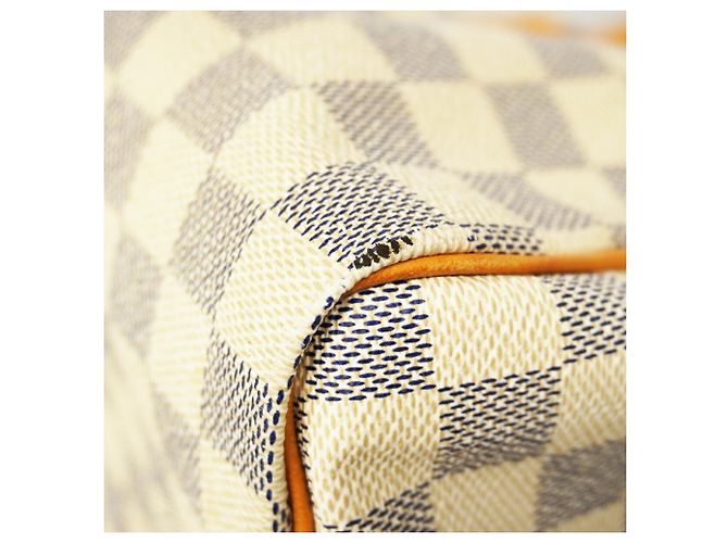 Borsa Louis Vuitton Damier Azur Speedy 25 - vista 6