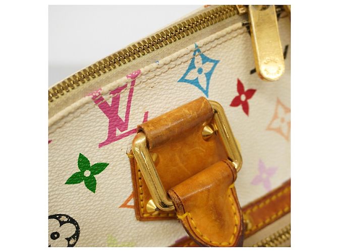 Borsa a mano Louis Vuitton Alma Monogram Multicolor - vista 11