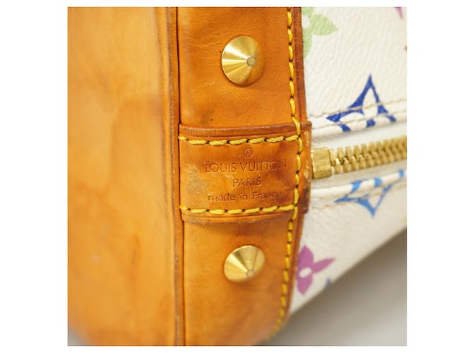 Borsa a mano Louis Vuitton Alma Monogram Multicolor - vista 5