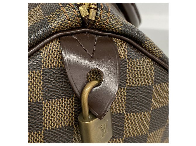 Sac à main Louis Vuitton Damier Speedy 30 - vue 11