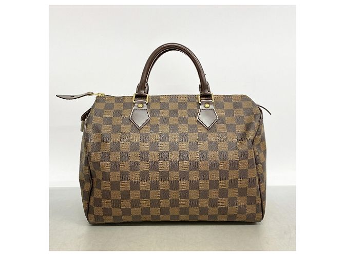 Sac à main Louis Vuitton Damier Speedy 30 - vue 12