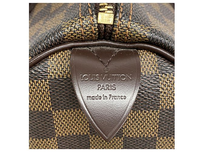 Sac à main Louis Vuitton Damier Speedy 30 - vue 5