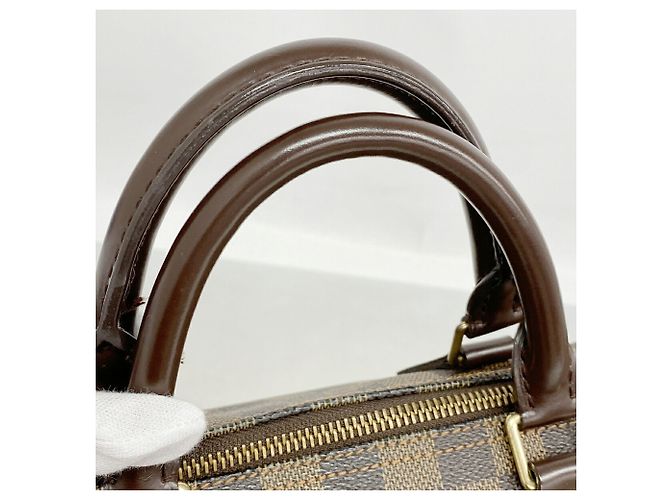 Sac à main Louis Vuitton Damier Speedy 30 - vue 8