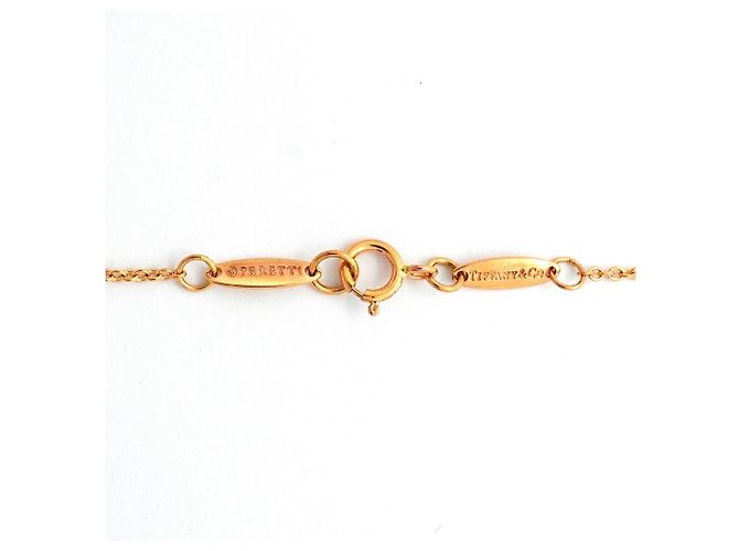 Autre Marque Tiffany & Co. Bean Halskette in 18K Roségold - Ansicht 4