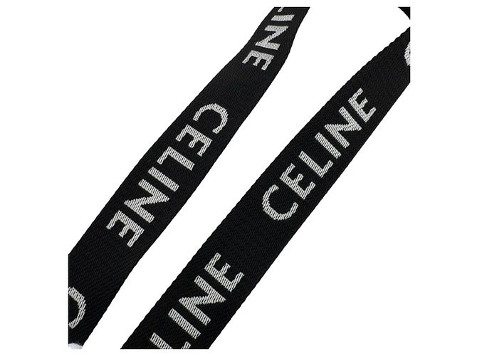 Céline Cinto Celine em nylon preto - vista 6