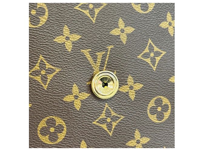 Louis Vuitton M51242 Saint Cloud GM Monogram Canvas Leather Shoulder Bag - Ansicht 10
