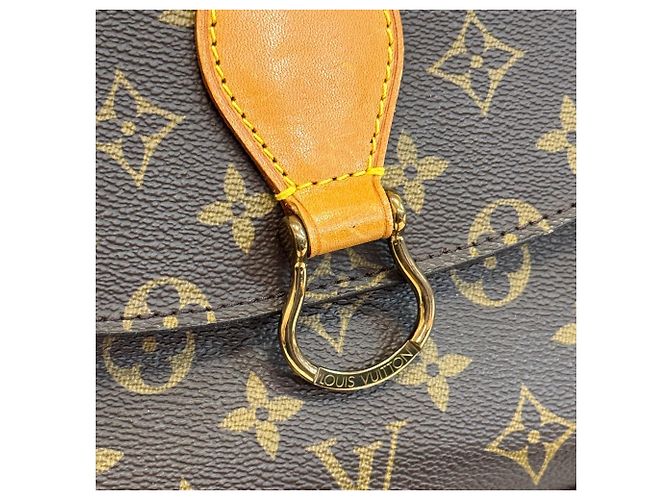 Louis Vuitton M51242 Saint Cloud GM Monogram Canvas Leather Shoulder Bag - Ansicht 17