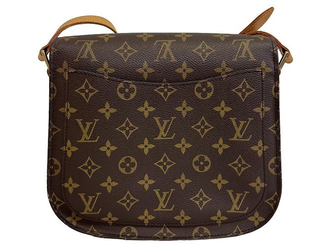 Louis Vuitton M51242 Saint Cloud GM Monogram Canvas Leather Shoulder Bag - Ansicht 2