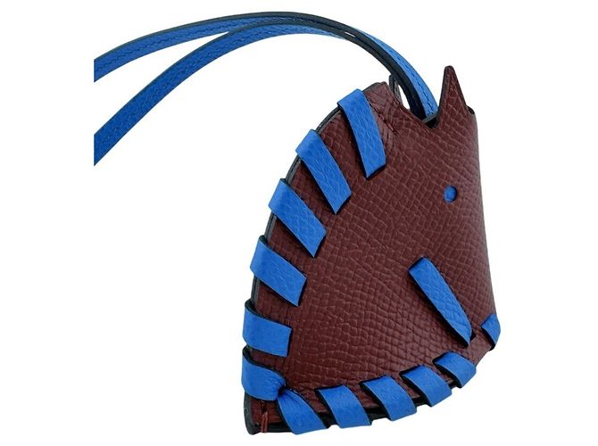 Hermès Portachiavi Ciondolo Hermes Cheval Tresse - vista 4