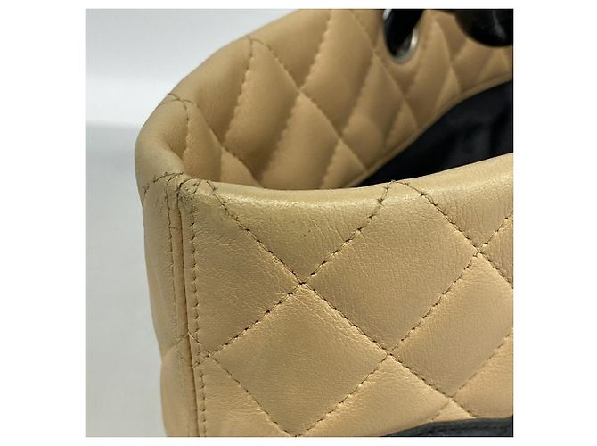 Saco Tote Chanel Cambon em Pele de Cordeiro - vista 7
