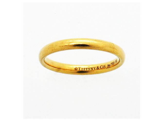 Autre Marque Tiffany & Co. Ehering aus 18K Gelbgold - Ansicht 2