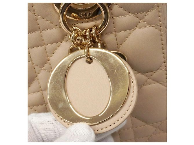 Borsa a mano Christian Dior Cannage Lady - vista 10