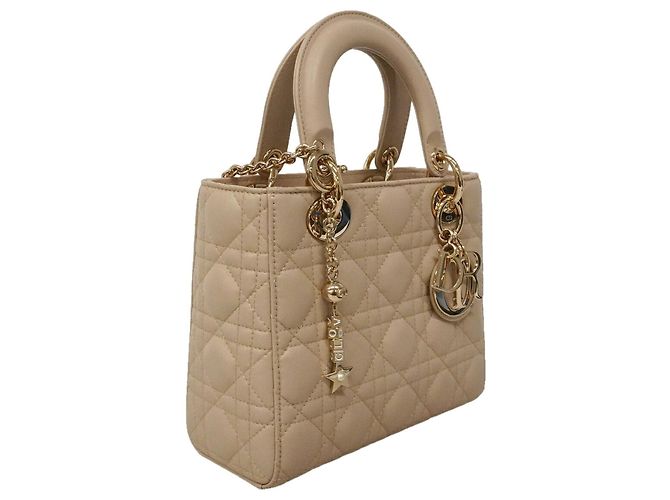 Borsa a mano Christian Dior Cannage Lady - vista 2