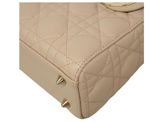 Borsa a mano Christian Dior Cannage Lady - vista 6
