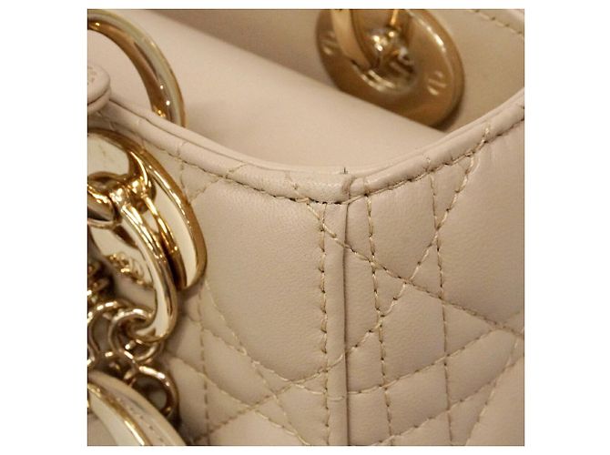Borsa a mano Christian Dior Cannage Lady - vista 7