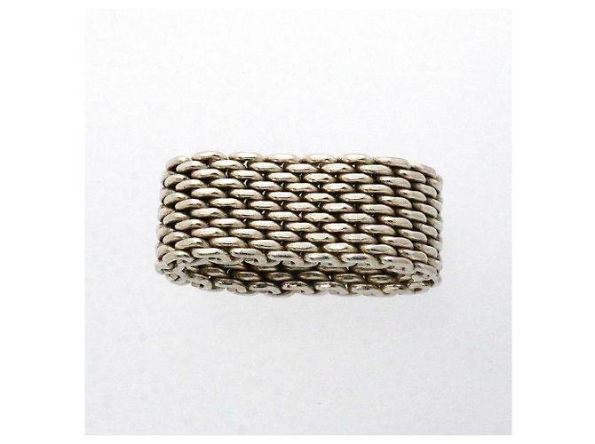 Autre Marque Anello Tiffany & Co. Somerset Mesh - vista 2