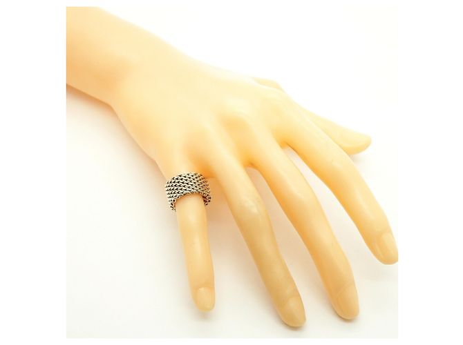 Autre Marque Anello Tiffany & Co. Somerset Mesh - vista 6