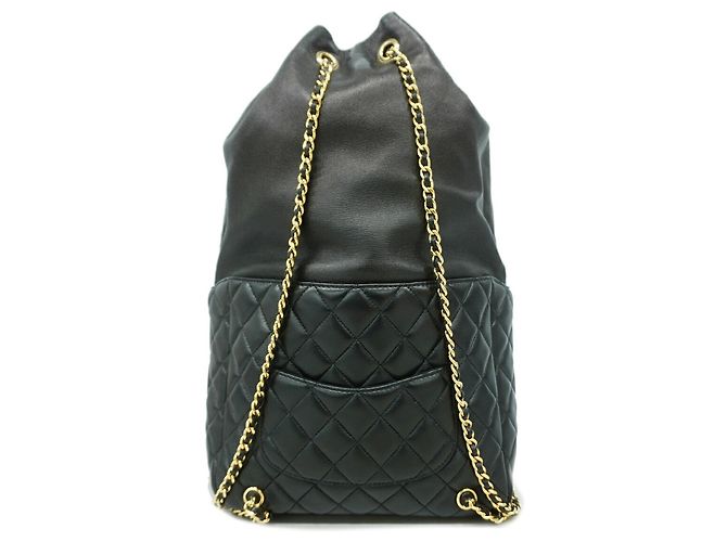 Zaino Chanel Matelassé in pelle di agnello - vista 10