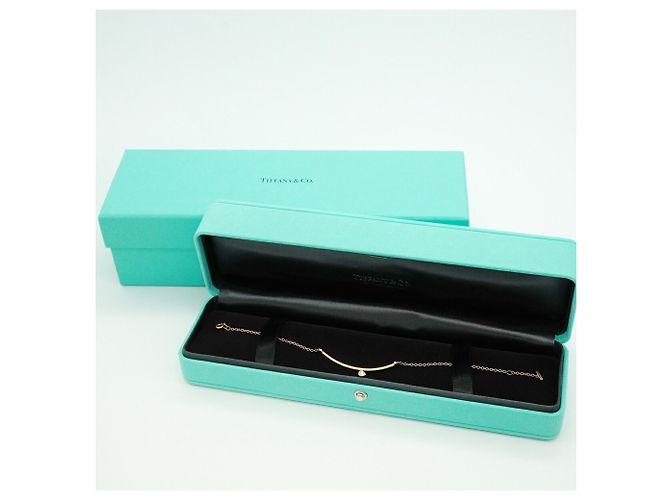 Autre Marque Bracciale Tiffany & Co. T Smile Small in oro rosa 18K - vista 7
