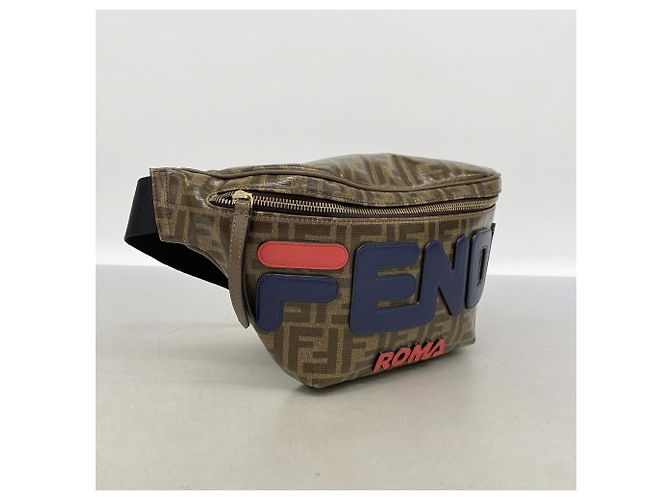 Zucca Fendi Coated Canvas Fanny Pack - view 2