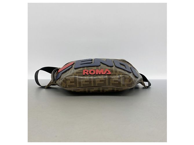 Zucca Fendi Coated Canvas Fanny Pack - view 3
