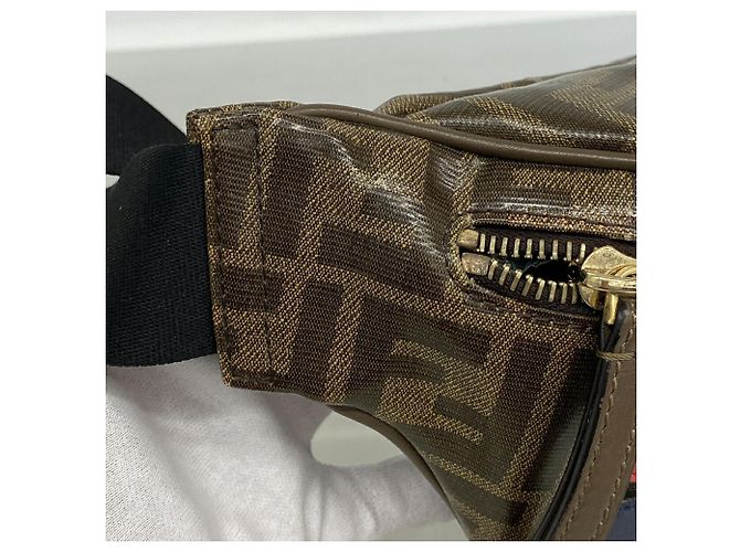 Zucca Fendi Coated Canvas Fanny Pack - view 8