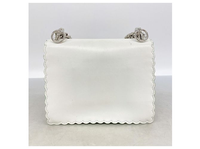 Borsa a tracolla mini in pelle Fendi Kanai - vista 10