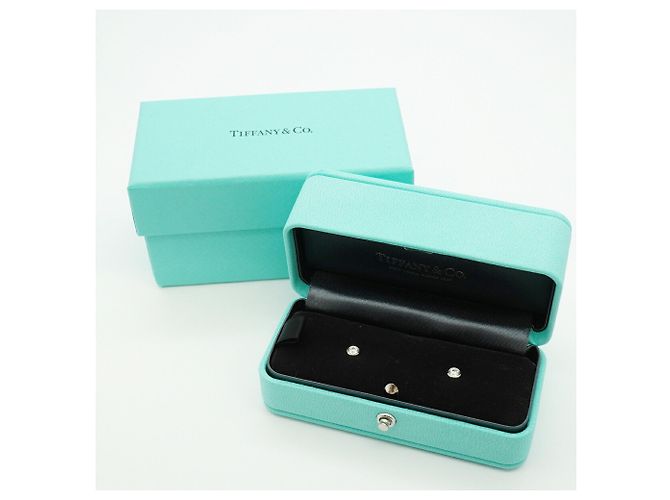 Autre Marque Orecchini a lobo in platino e diamanti Tiffany & Co. - vista 8