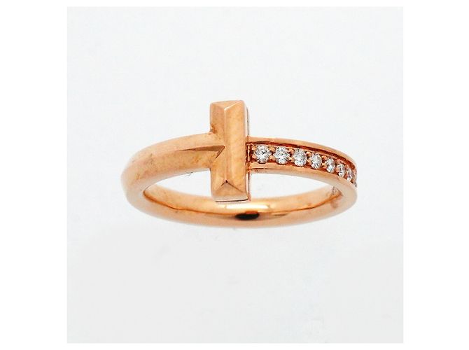 Autre Marque Anillo Tiffany & Co. T One en oro rosa de 18K - vista 2