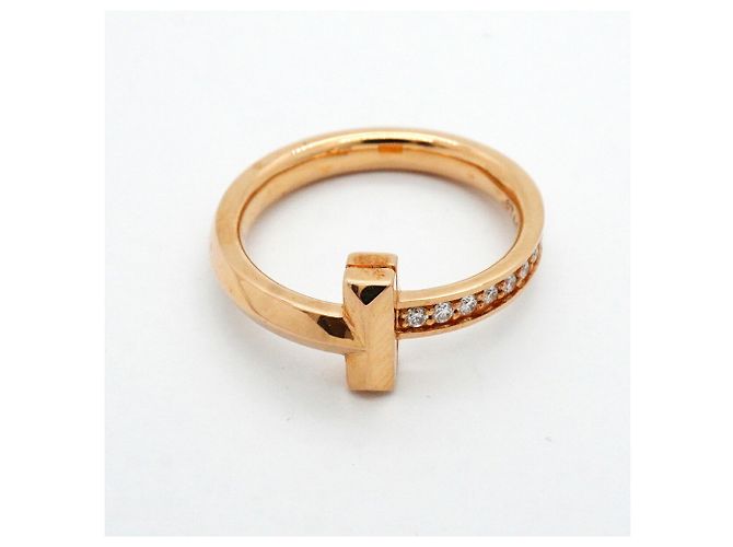 Autre Marque Anillo Tiffany & Co. T One en oro rosa de 18K - vista 3
