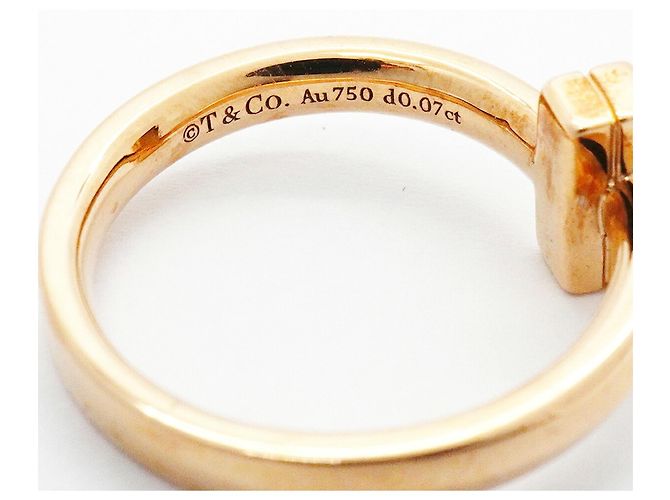 Autre Marque Anillo Tiffany & Co. T One en oro rosa de 18K - vista 4