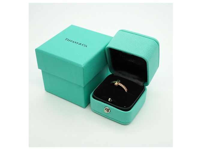 Autre Marque Anillo Tiffany & Co. T One en oro rosa de 18K - vista 7