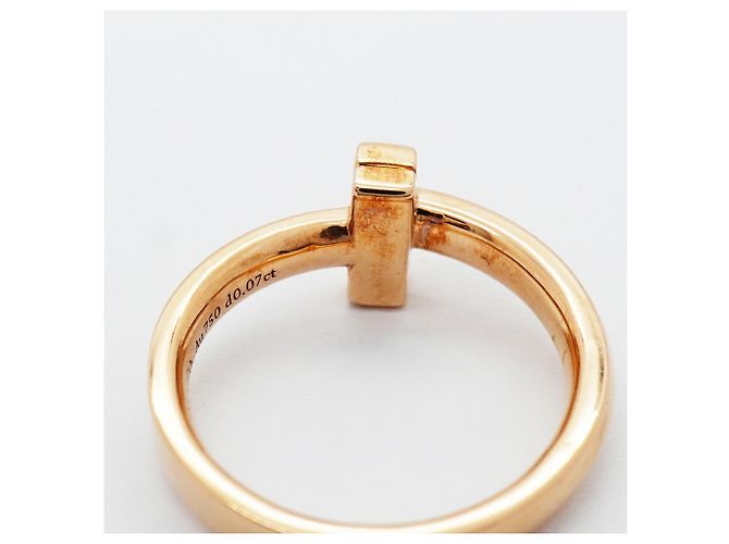 Autre Marque Anillo Tiffany & Co. T One en oro rosa de 18K - vista 8