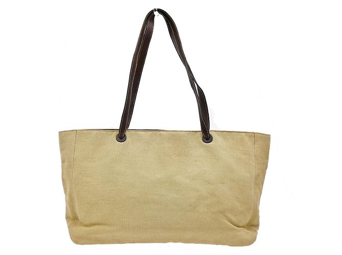 Chanel Vintage Tote aus Canvas - Ansicht 2