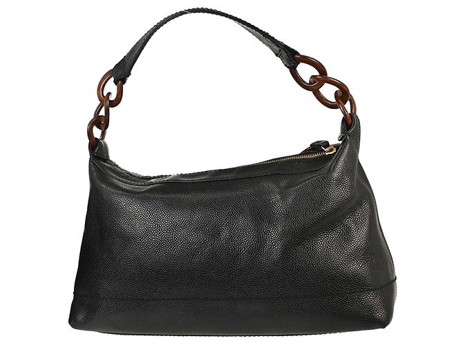 Chanel Vintage CC Resin Chain Caviar Medium - Ansicht 2