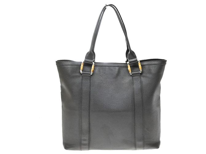 Gucci Bamboo Shopper Leather Large - vista 2