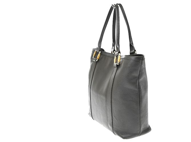Gucci Bamboo Shopper Leather Large - vista 4