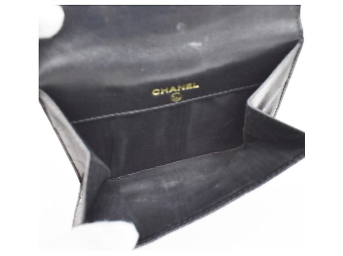 Chanel Vintage Timeless Bifold Caviar Compact - view 5
