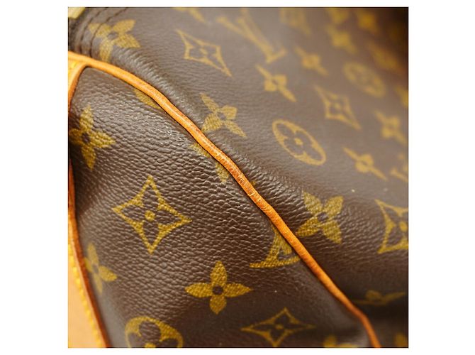 Sac Boston Louis Vuitton Monogram Keepall Bandoulière 60 - vue 11